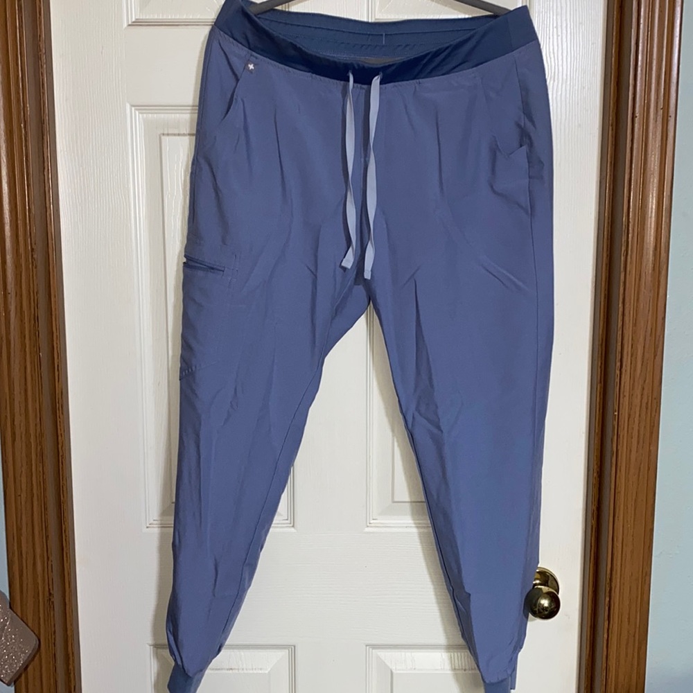 Vapor Blue Zamora Figs Joggers